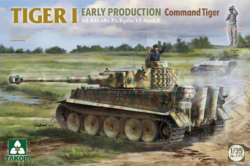 takom 2195 1/35 tiger I command tiger michael wittmann early production scale model
