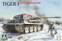 takom 2196 1/35 tiger I early production scale model