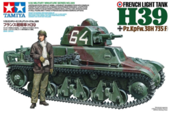 tamiya 35389 1/35 french light tank h39 plastic model kit