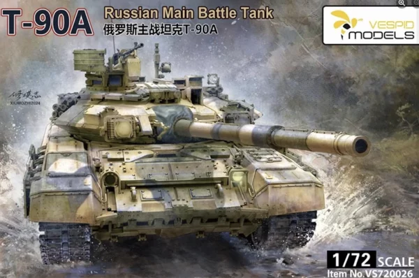 Vespid 720026 - 1/72 T-90A Russian main battle tank