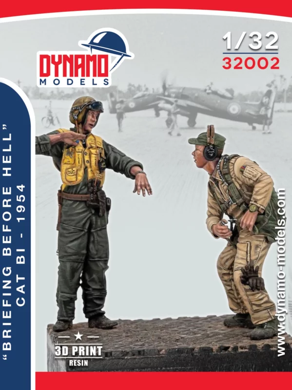 1/32 "Briefing Avant L'enfer" Cat Bi - 1954 Dynamo Models