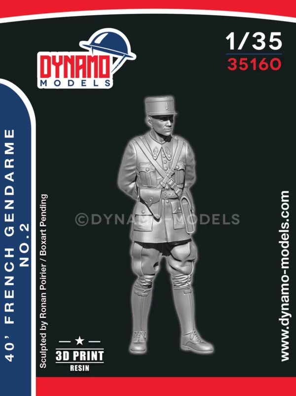 1/35 40 french gendarme no-2 Dynamo models figures