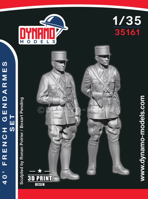 1/35 40 french gendarmes set Dynamo models figures