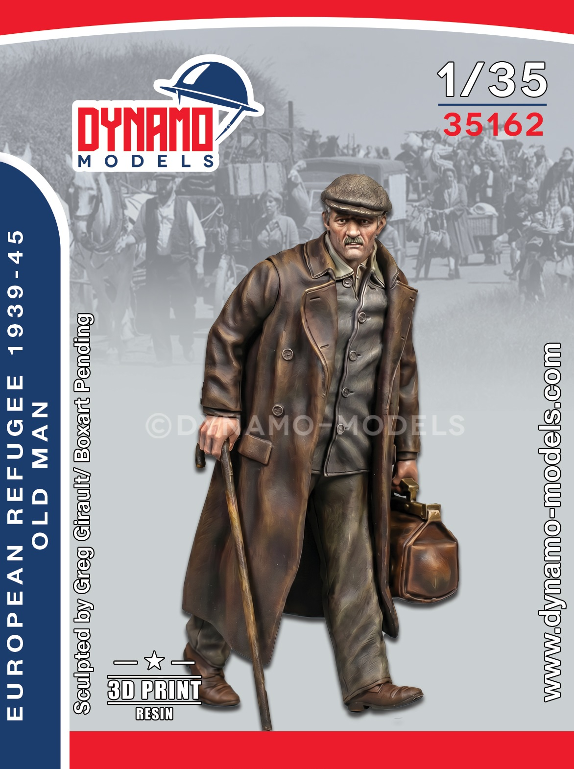 1-35-homme-réfugié-civil 1/35 Civilian – Refugee Man – Image 1