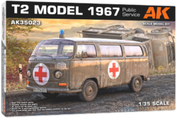 ak interactive 35023 1/35 t2 model 1967 scale model