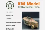km model 1/48 leichter schutzenpanzerwagen p107 u304f