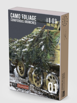 rt diorama 16210 1/16 coniferous branches