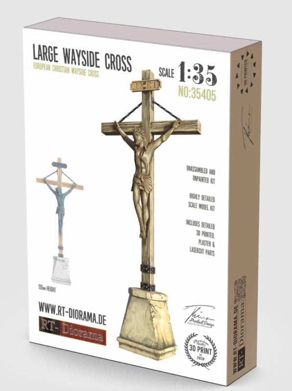rt diorama 35405 1/35 large wayside cross