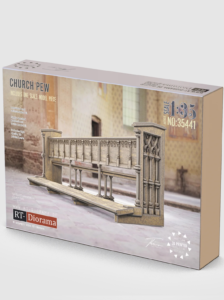 rt diorama 35441 1/35 church pew