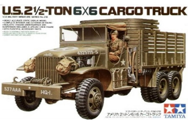 tamiya 35218 1/35 u.s 2½ ton 6x6 cargo truck