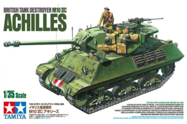 tamiya 35366 1/35 british tank destroyer m10 iic achilles
