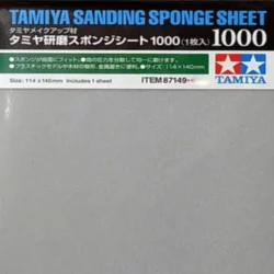 tamiya 87149 sanding sponge sheet 1000