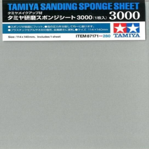 tamiya 87171 sanding sponge sheet 3000