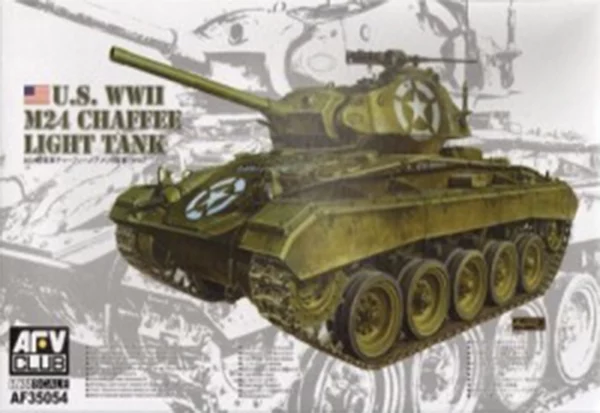 AFV Club 35054 – 1/35 M24 Chaffee U.S. WWII Light Tank