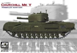 AFV Club 35155 – 1/35 Churchill Mk V 95mm/L23 Howitzer