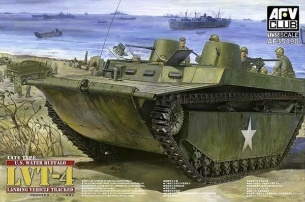AFV Club 35198 – 1/35 LVT-4 U.S. Water Buffalo Late Type