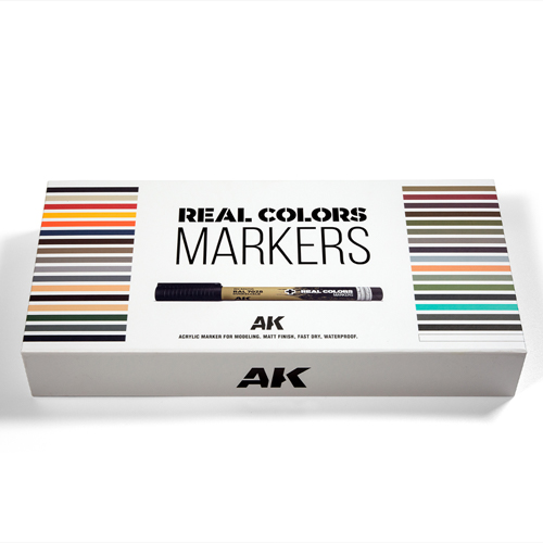 ak interactive special box 34 real colors markers