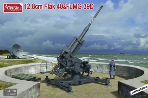 Amusing Hobby 35A020 – 1/35 12.8cm Flak 40 & FuMG 39D