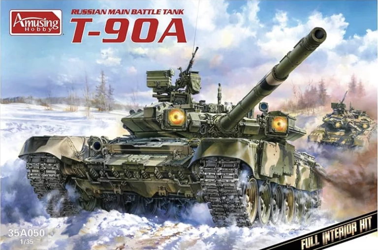 Amusing Hobby 35A050 – 1/35 Russian Main Battle Tank T-90A Full Interior Kit