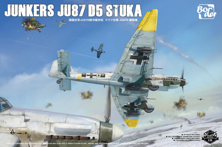 border model bf012 1/35 junkers ju-87 d5 stuka