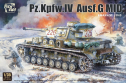 border model bt033 1/35 panzer iv ausf g mid kharkov 1943
