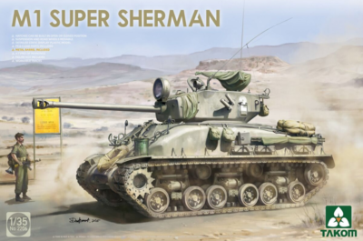 takom 2206 1/35 m1 super sherman