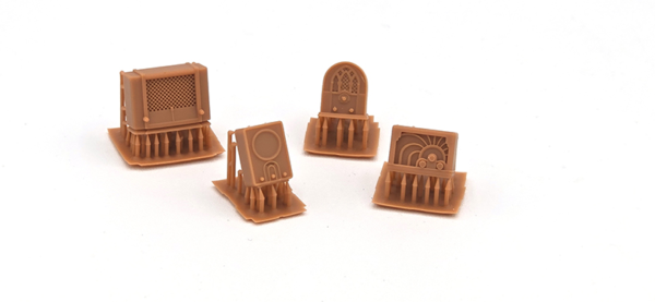 1/35 civilian radios set 3D printed supports