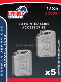 1/35 german jerry can nirona bautzen 1943 5x open cap and 5x closed cap dynamo models