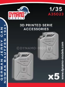 1/35 german jerry can nowak 1941 5x open cap and 5x closed cap dynamo models