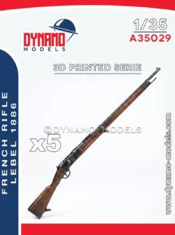 1/35 French Rifle Lebel 1886 - Set of 5 guns