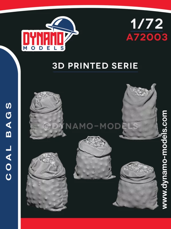 1/72 coal bags accessories dynamo models