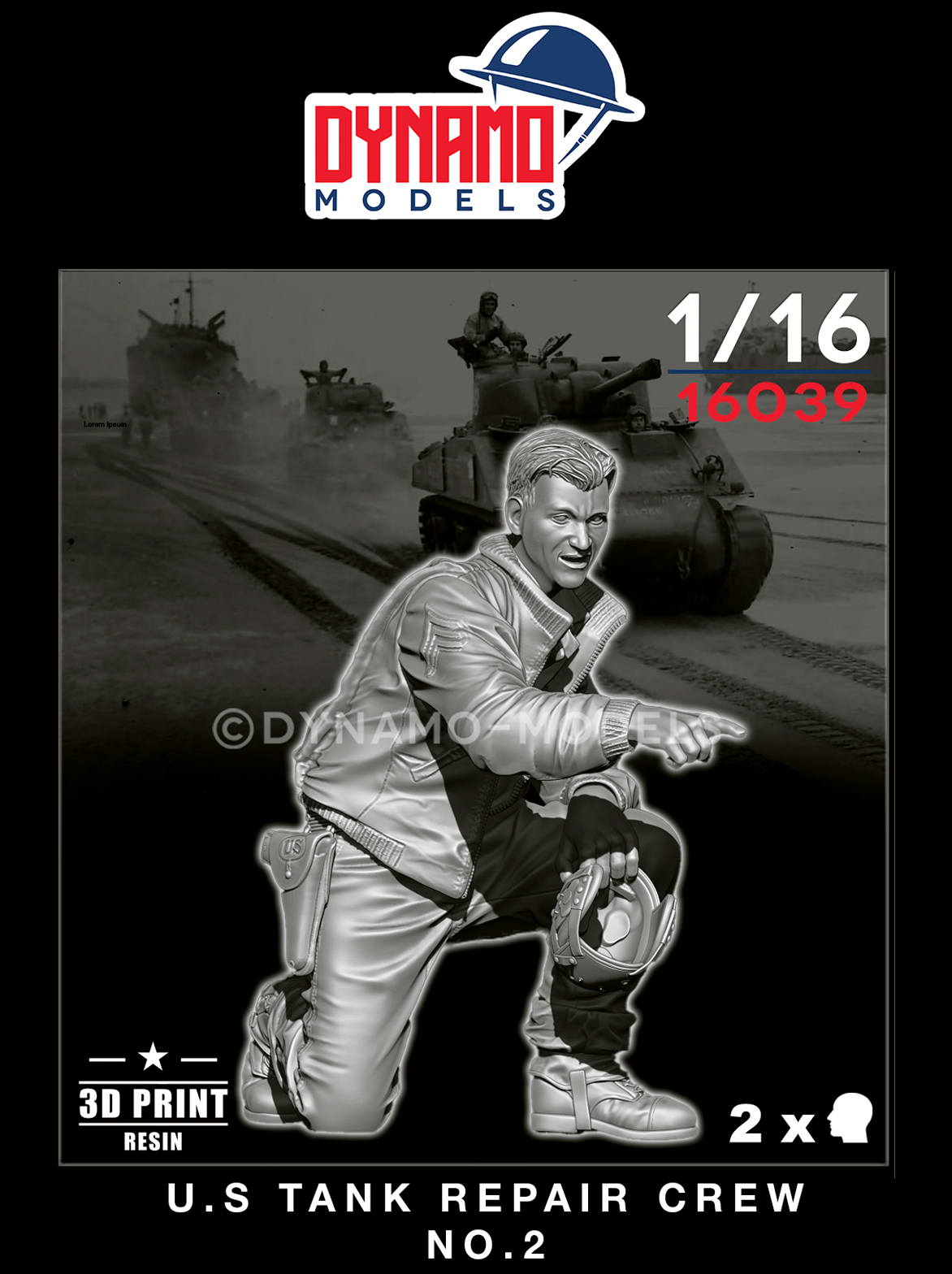 1-16-us-tank-repair-crew-no-2 1/16 U.S Tank Repair Crew No.2 – Image 1