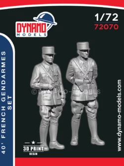 1/72 1940 French Gendarmes Set Dynamo Models