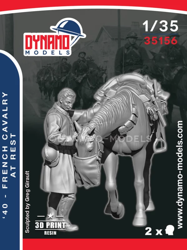 1/35 1940 french cavalry at rest no.1