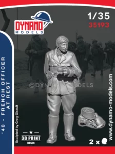 1/35 1940 french officer at rest
