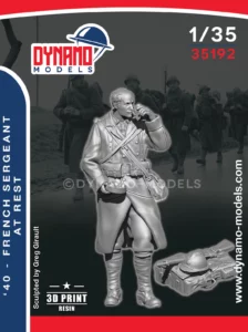 1/35 1940 french sergeant at rest