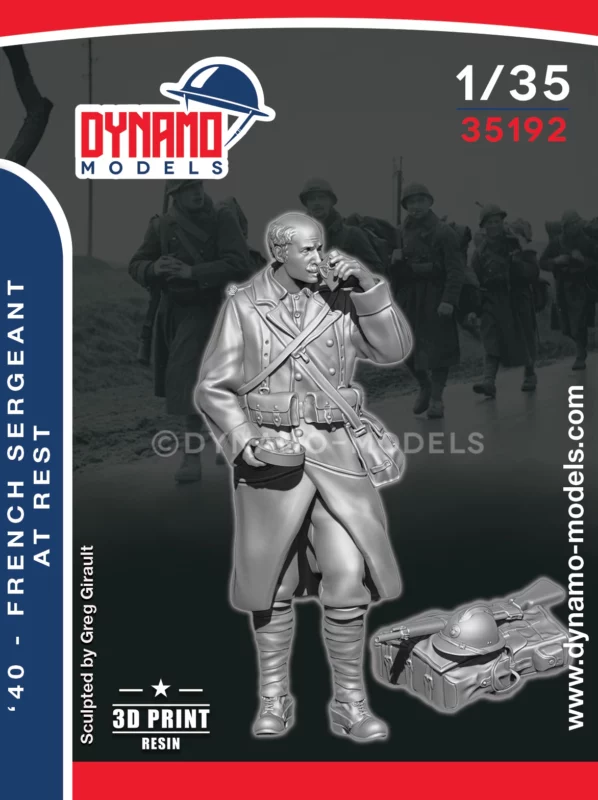 1/35 1940 french sergeant at rest