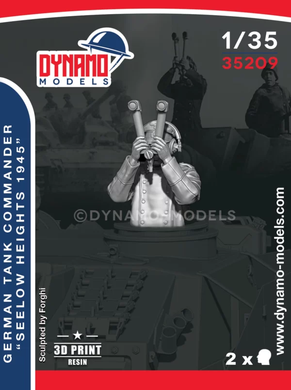 1/35 german tank commander seelowe heights 1945 1/35 german tank commander seelowe heights 1945