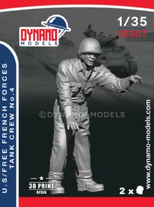 1/35 u.s free french forces tanker 1944 no.4