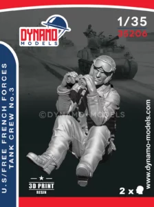 1/35 u.s free french forces tanker no.3