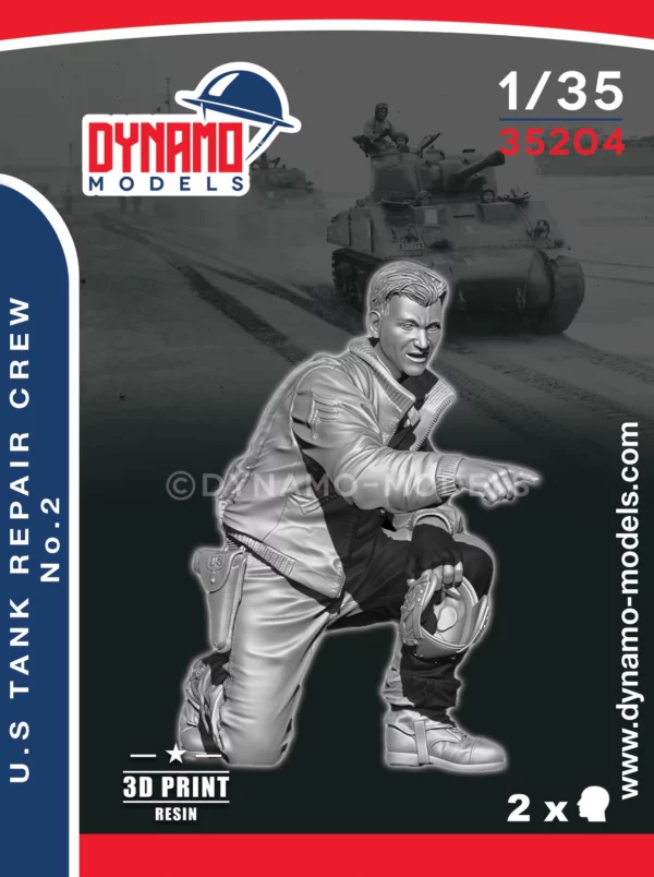 1/35 u.s tank repair crew no.2