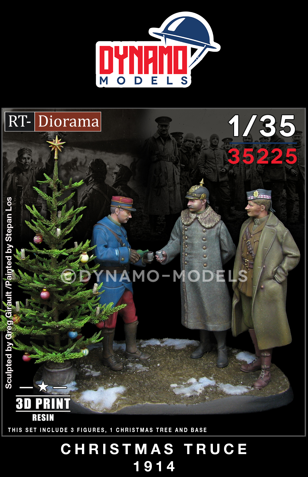 1-35-christmas-truce-1914 1/35 Christmas Truce 1914 - Image 1