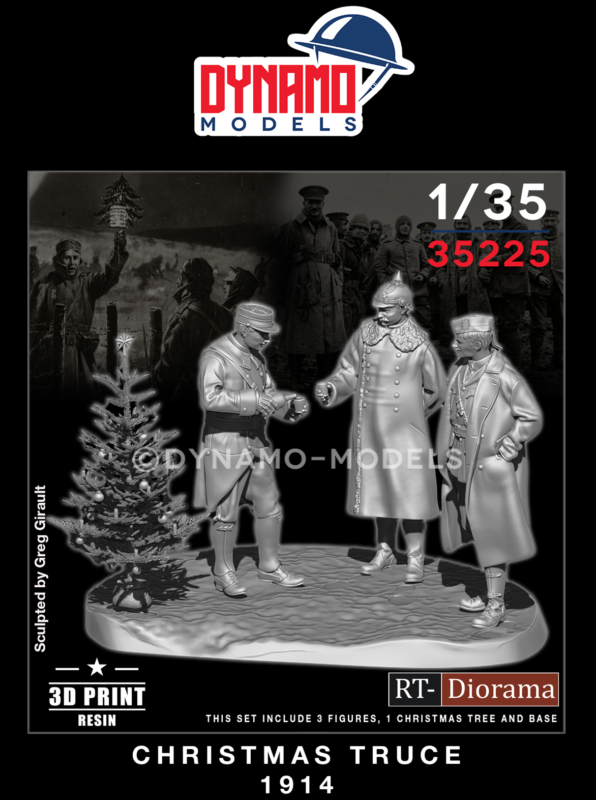 1/35 Christmas Truce 1914 Dynamo Models