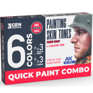 AK17526 – Painting Skin Tones Made Easy by Calvin Tan Dynamo Models