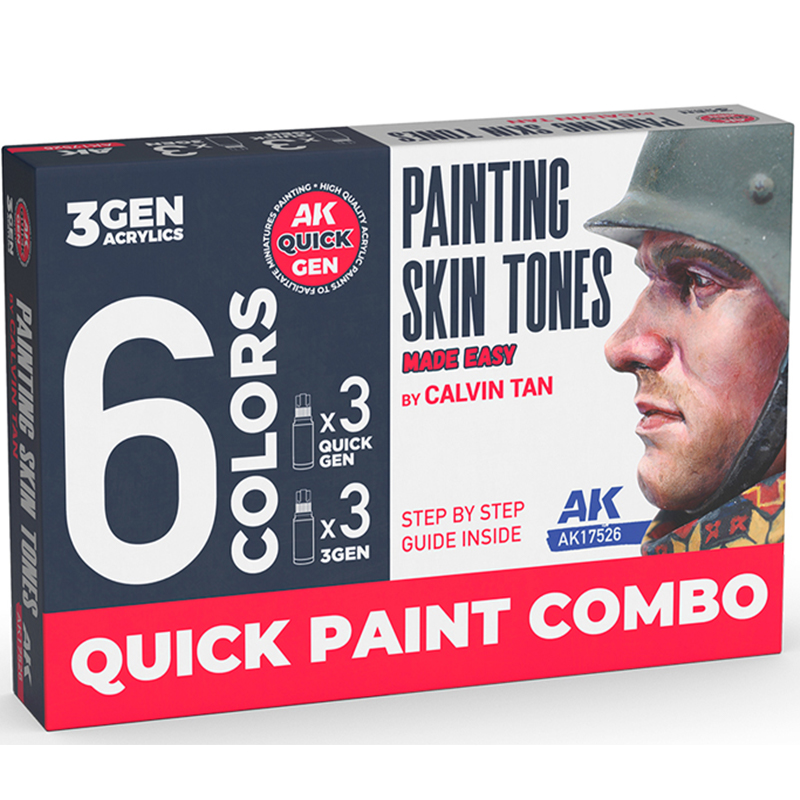 AK17526 – Painting Skin Tones Made Easy by Calvin Tan Dynamo Models