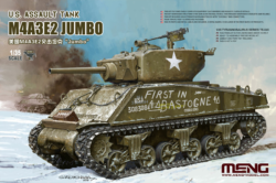 Meng TS-045 – 1/35 U.S. Sherman M4A3E2 Jumbo Assault Tank Dynamo Models