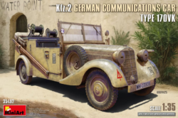 Miniart 35492 – 1/35 Kfz.2 German Communications Car Type 170VK Dynamo Models