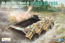 Vespid Models 8004 - 1/35 Stuka zu Fuss Sd.Kfz.251/1 Ausf.D Dynamo Models