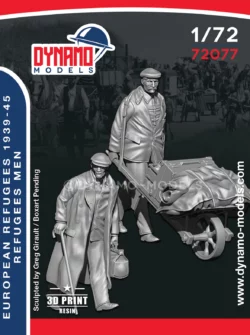 1/72 Civilians – Refugees Men Dynamo Models