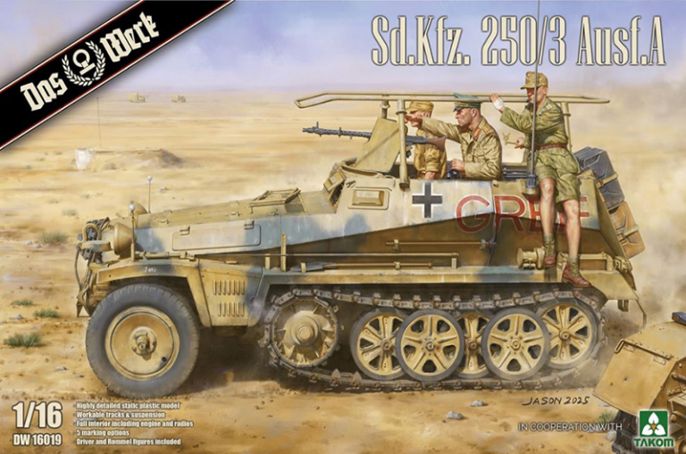 Das Werk 16019 – 1/16 SdKfz. 250/3 Ausf. A Dynamo Models